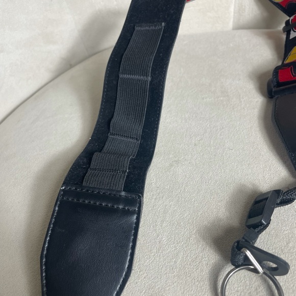 Disney Mickey Mouse Black Adjustable Strap Multi Use 45" Long - Picture 5 of 6